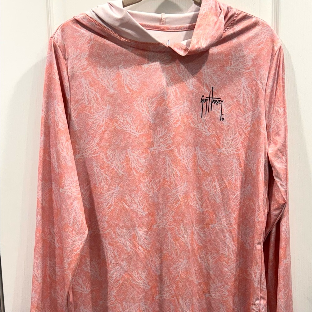 Coral Long Sleeve Women's Top